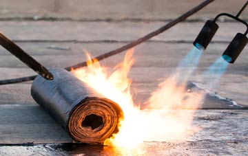 Hargatewall asphalt flat roofing repairs